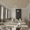 Ekena Millwork 66 56W x 66 56H x 38T Large Bradley Decorative Fretwork Wood Ceiling Panels Wood Paint Grade CELW67X67X0375BRDMF - alternate 4